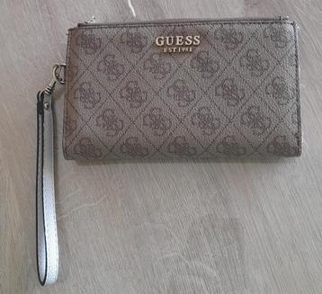 Portefeuille Guess, Envoi, Neuf, Brun, Guess