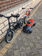 2 kinderfietsen + 1 loopauto +1  tractor apart of samen), Ophalen, Zo goed als nieuw