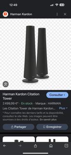 Harman kardon enceintes pro, Enlèvement ou Envoi, Comme neuf