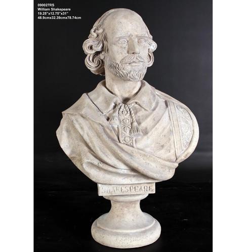 Charles Dickens Buste beeld Hoogte 78 cm, Verzamelen, Muziek, Artiesten en Beroemdheden, Nieuw, Ophalen