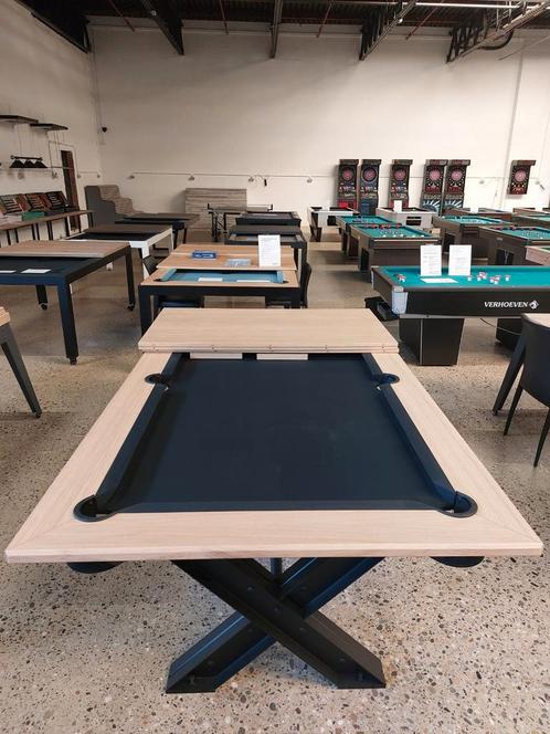 Pooltafel René Pierre Meteor, Sport en Fitness, Biljarten en Poolen, Nieuw, Pooltafel, Ophalen