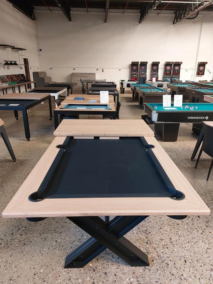 Pooltafel René Pierre Meteor, Sport en Fitness, Biljarten en Poolen, Nieuw, Pooltafel, Ophalen