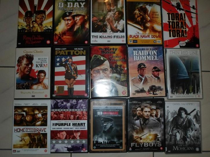 DVD'S Oorlog, CD & DVD, DVD | Action, Comme neuf, Guerre, Enlèvement