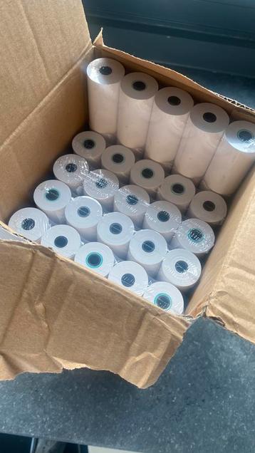 Thermische rollen TH 30 rollen (80stuks) beschikbaar voor biedingen
