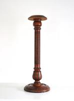 Houten piedestal - Vintage zuil - pilaar, Enlèvement