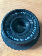 Holga Lens voor Canon DSLR Camera 60mm d 1.8 Lomography, Ophalen of Verzenden, Zo goed als nieuw