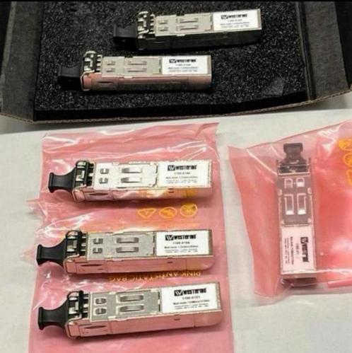 4x WESTERMO 1100-0144 en 2x 1100-0131 - SFP SX transceiver, Computers en Software, Netwerk switches, Ophalen of Verzenden