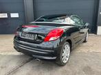 Peugeot 207 cc 1.6i cabrio met 38.000km, Auto's, Euro 5, Stof, Zwart, Cabriolet