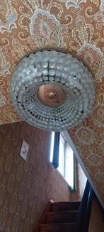 Plafondlamp met opkuiswerk., Antiek en Kunst, Antiek | Verlichting, Ophalen
