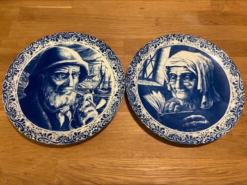 Servies Royal Boch Belgium Delfts blauw, Antiek en Kunst, Antiek | Servies los, Ophalen