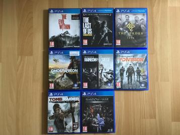 PS4 games, Enlèvement ou Envoi, À partir de 18 ans