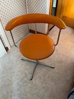 4 pivoterende retro-stoelen, Huis en Inrichting, Stoelen, Ophalen, Overige materialen, Gebruikt, Overige kleuren