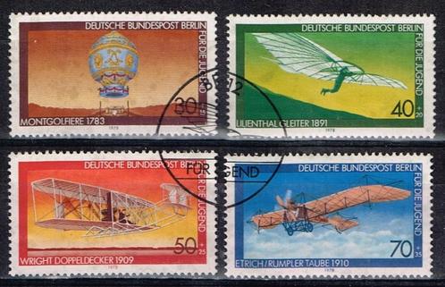 Postzegels uit Duitsland / Berlijn - K 4778 - luchtvaart, Postzegels en Munten, Postzegels | Europa | Duitsland, Gestempeld, Overige periodes