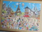 puzzel king comic Parijs, Hobby en Vrije tijd, Ophalen of Verzenden, 500 t/m 1500 stukjes, Zo goed als nieuw, Legpuzzel