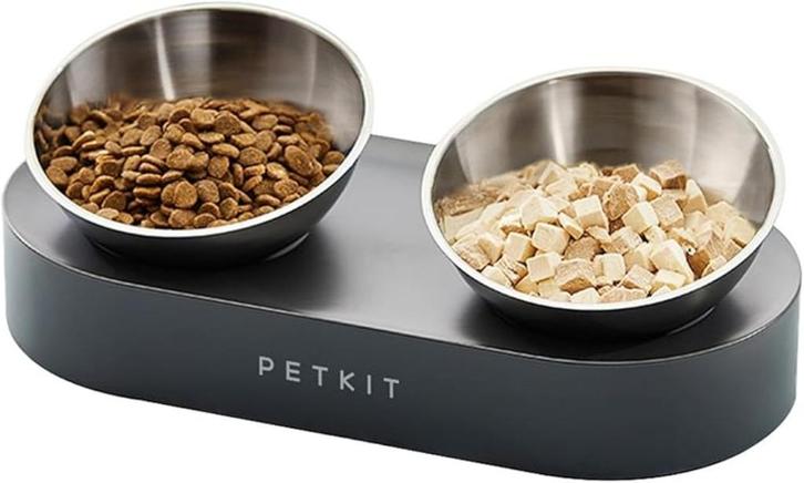 Verhoogde kom voor katten van roestvrij staalGRATIS LEVERING, Dieren en Toebehoren, Katten-accessoires, Nieuw, Verzenden