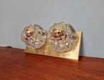 Peill & Putzler Ice Cube dubbele wandlamp, 1970, Ophalen of Verzenden