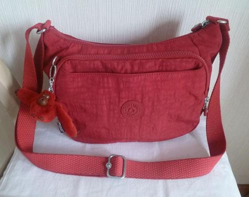 Kipling rode schoudertas met veel vakken + aap Nieuw, Handtassen en Accessoires, Tassen | Schoudertassen, Nieuw, Kipling, Rood