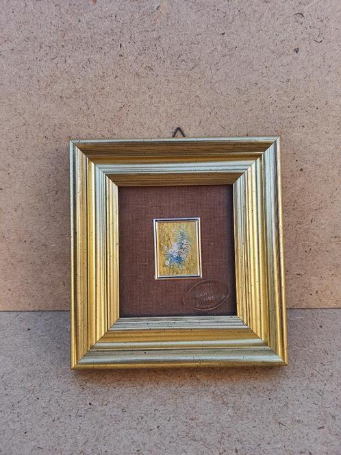 Gold Leaf schilderij – Artistieke reproductive gouden blaadj, Antiquités & Art, Art | Peinture | Moderne, Enlèvement ou Envoi