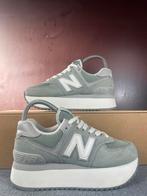 New Balance 574 Sneakers High-Top Maat 36 Groen/Wit/Grijs, New Balance, Ophalen of Verzenden, Zo goed als nieuw, Sneakers