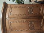 Massieve eiken kast, Huis en Inrichting, Ophalen, Gebruikt, Oude massieve kast