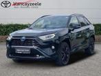 Toyota RAV-4 Black Edition+coldpack+panoroo, Auto's, Toyota, 161 kW, Overige brandstoffen, Zwart, 5 deurs