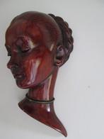 Aardewerk; wandmasker gemaakt door Achatit in Duitsland jare, Antiek en Kunst, Ophalen of Verzenden