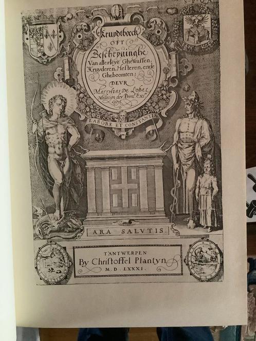 Kruydt Boeck  Mathias De Lobel, Antiquités & Art, Antiquités | Livres & Manuscrits, Enlèvement ou Envoi