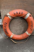 Bouée de sauvetage authentique — décoration maritime, Enlèvement, Utilisé, Bateau à moteur ou Voilier, Autres types