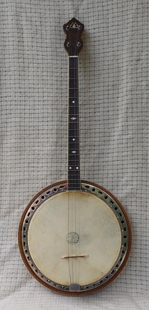 Banjo ténor Stromberg Voisinet, États-Unis vers 1930, Musique & Instruments, Instruments à corde | Banjos, Utilisé, Banjo ténor