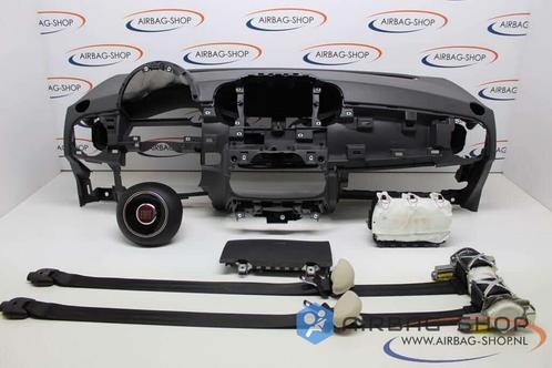 Fiat 500 Airbagset Dashboard + Airbags compleet 2017/2019, Auto-onderdelen, Dashboard en Schakelaars, Fiat, Gebruikt, Ophalen of Verzenden