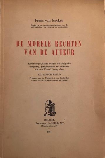 De Morele rechten Van De Auteur: FransVan Isacker 1961., Enlèvement ou Envoi
