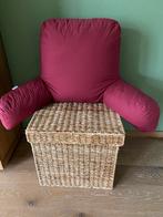 Comfortabel rugkussen, Ophalen