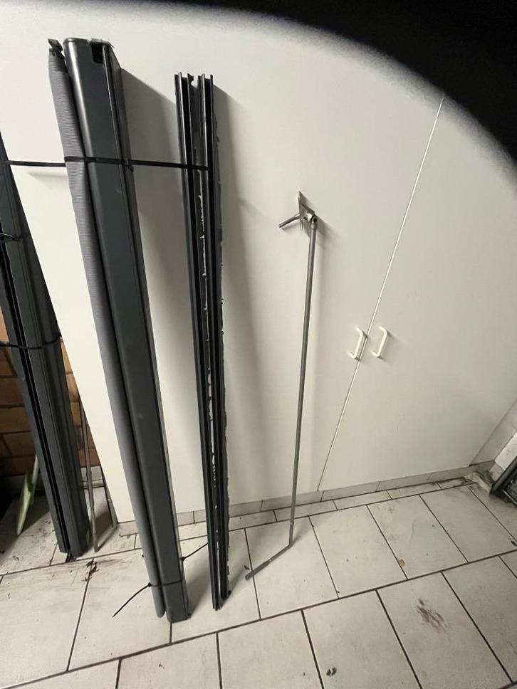 zonne screen (inbouw), Doe-het-zelf en Bouw, Glas en Ramen, Gebruikt, Overige typen, 160 cm of meer, 160 cm of meer, Ophalen