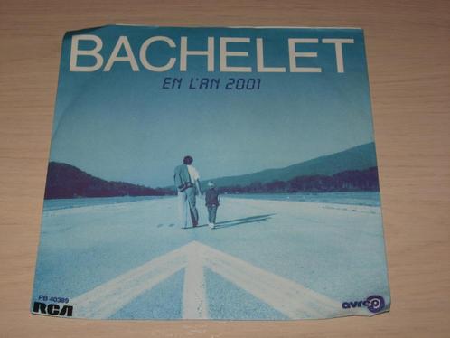 Disque vinyl 45 tours Pierre Bachelet En L'an 2001, Cd's en Dvd's, Vinyl | Pop, Zo goed als nieuw, 1980 tot 2000, Ophalen of Verzenden