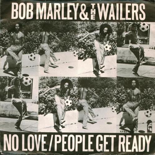 BOB MARLEY&THE WAILERS -NO LOVE-PEOPLE GET READY (MISPRINT), Cd's en Dvd's, Vinyl Singles, Gebruikt, Single, Overige genres, 7 inch