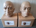 2 Aziatische hoofden voor hoofddeksels en poppen (Nieuw), Ophalen of Verzenden, Landmacht, Overige typen