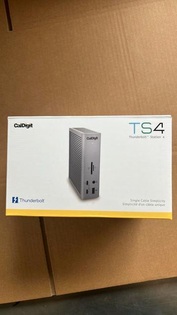 CalDigit TS4 beschikbaar voor biedingen