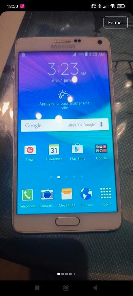 Samsung Galaxy Note 4 - 32 GB, Telecommunicatie, Mobiele telefoons | Samsung, Gebruikt, Galaxy Note 2 t/m 9, 32 GB, Zonder abonnement