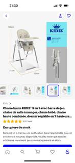 Chaise haute pour bébé, Enlèvement, Comme neuf, Autres types