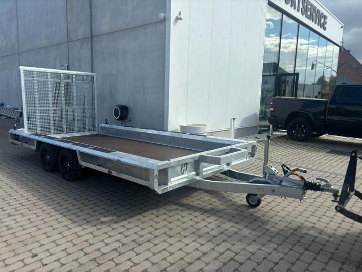 HENRA MAJOR MT 450x190cm 3500kg 2x1800kg, Auto diversen, Aanhangers en Bagagewagens, Nieuw, Ophalen