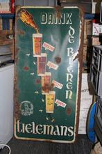 email reclamebord bier brouwerij tielemans aarschot, Ophalen of Verzenden