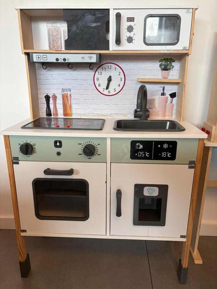 Speelkeukentje ca. 77 x 97 x 30 cm, Enfants & Bébés, Jouets | Jouer aux cuisines, Utilisé, Jouer à la cuisine, Plastique, Enlèvement