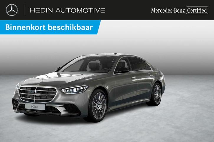 Mercedes-Benz S-klasse 580 e Lang AMG Line | Panoramisch Dak, Auto's, Mercedes-Benz, Bedrijf, Te koop, S-Klasse, 360° camera, ABS
