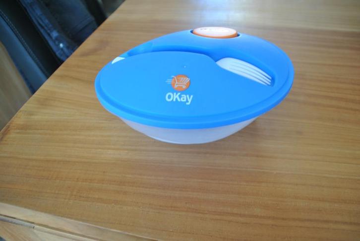 lunchbox / salad box voor 1 €, Maison & Meubles, Cuisine | Ustensiles de cuisine, Neuf, Enlèvement ou Envoi
