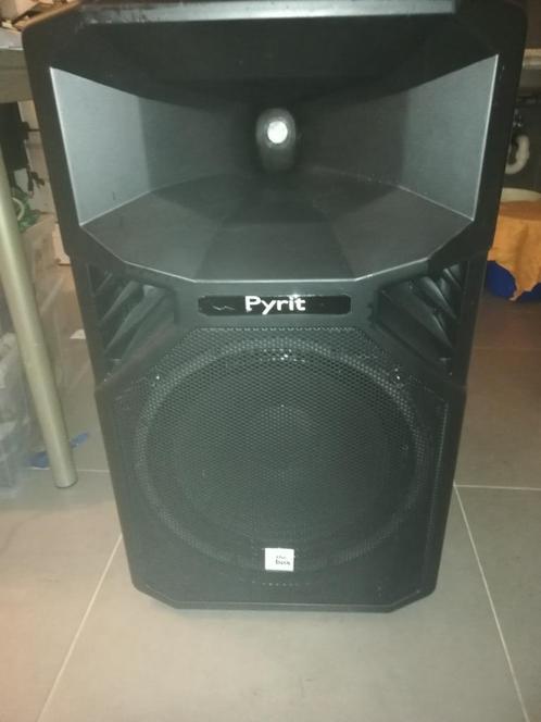 Pyrit 15 pa boxen passieve  = 2 stuks -prijs €300 pa, Audio, Tv en Foto, Luidsprekerboxen, Zo goed als nieuw, Overige typen, 120 watt of meer