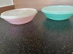 Twee Tupperware potje, Huis en Inrichting, Ophalen of Verzenden, Zo goed als nieuw, Blauw