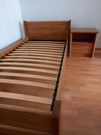 Massieve,  houten slaapkamer in perfecte staat., Zo goed als nieuw, Ophalen