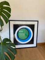 Vintage litho Geneviève Claisse - 1970's - abstract, Ophalen, Zo goed als nieuw