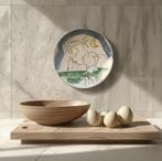 Porceleinen bord 1950 Italie van Poggi, Ophalen of Verzenden