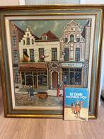 Grande peinture “Prolo des Marolles” (100cm x 90cm), Enlèvement ou Envoi, Comme neuf